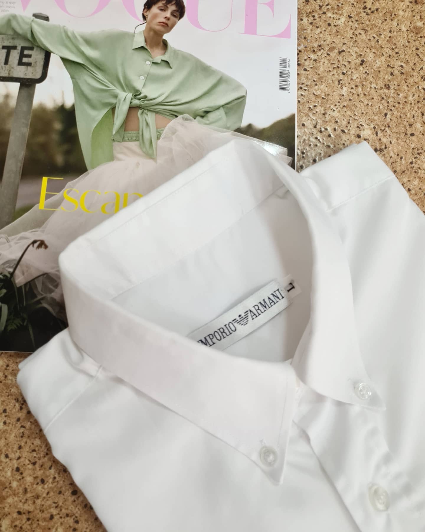 Отличная винтажная базовая рубашка от Emporio Armani 🤍, фото 1