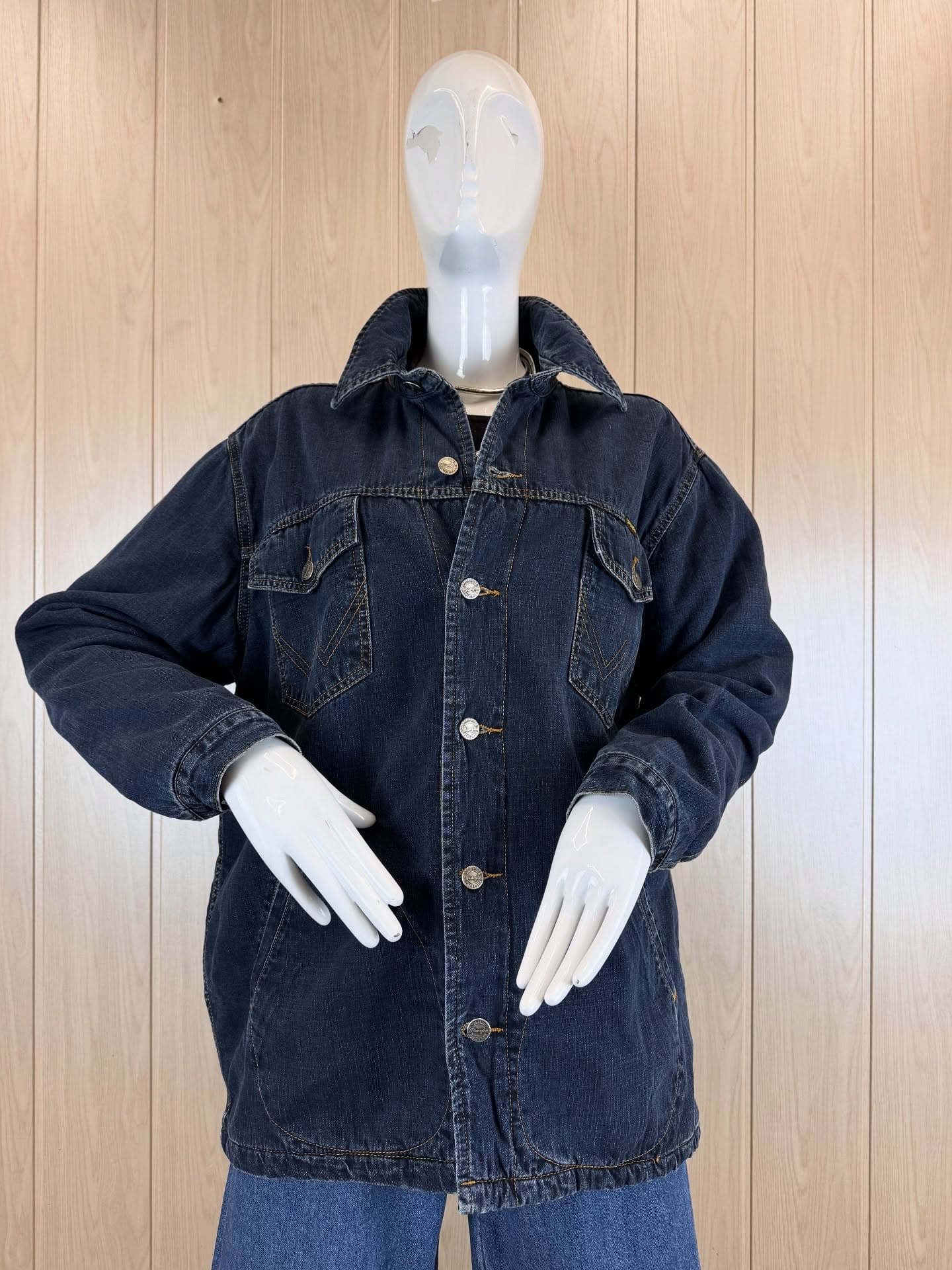 Вінтажна джинсова куртка Wrangler 💙