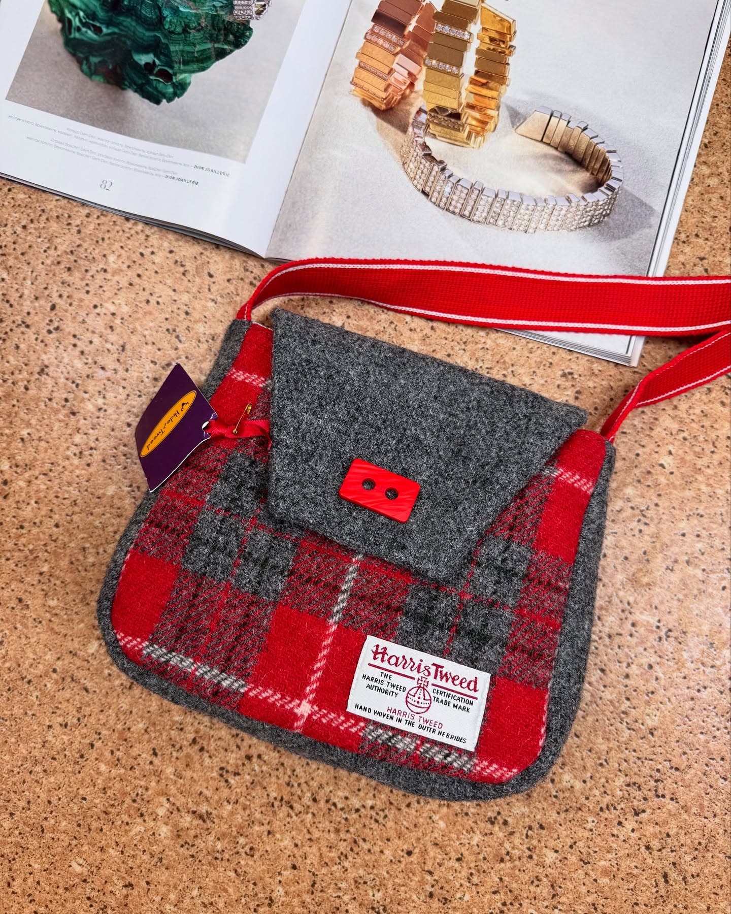 Сумка з вовни Harris Tweed 💖, фото 1