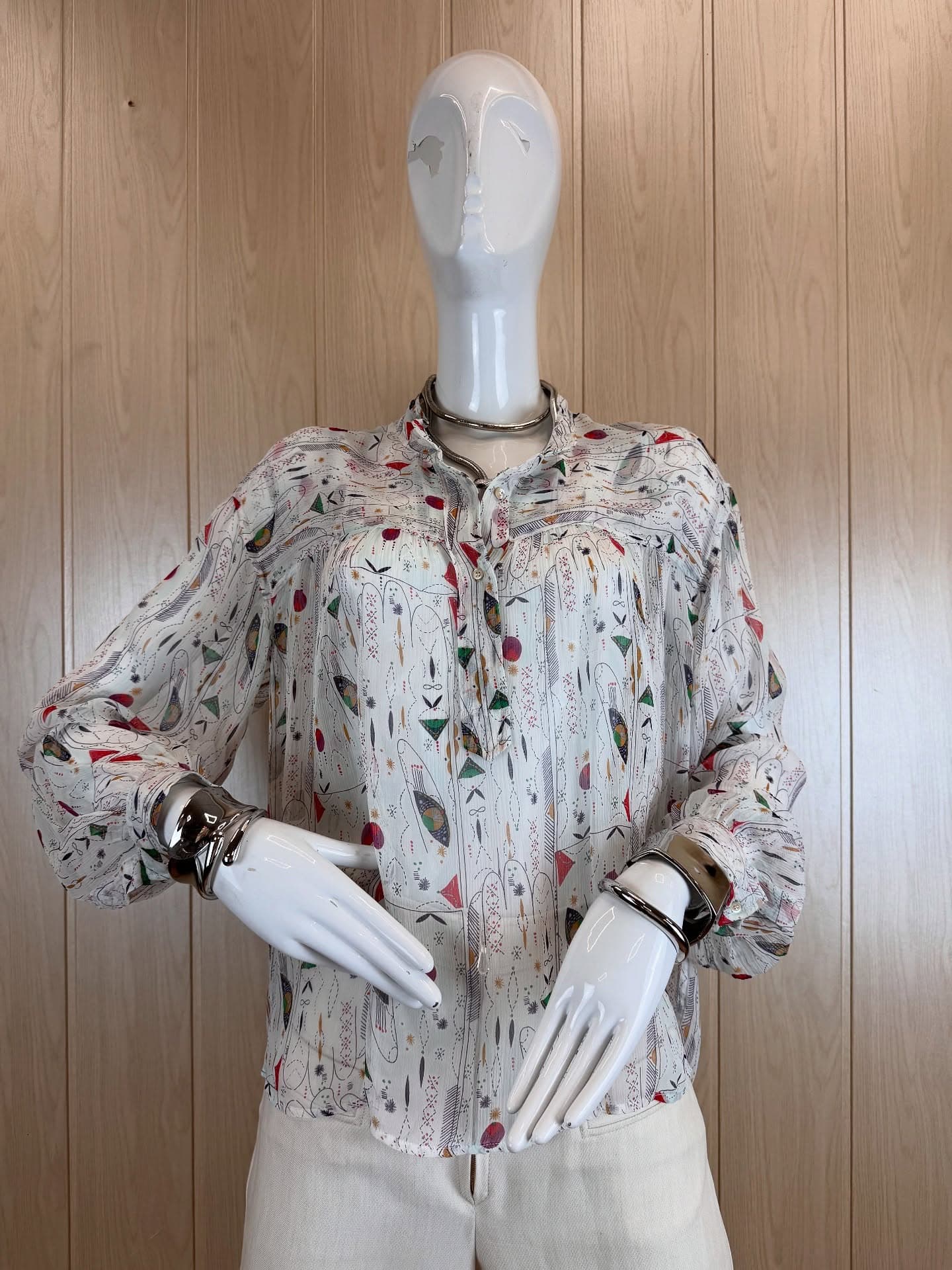 Невагома шовкова блузка Isabel Marant Etoile 💝